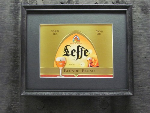 Leffe blonde abbey ale beer - leffe,